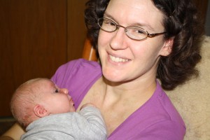 Rita Brhel and her son, Nathan