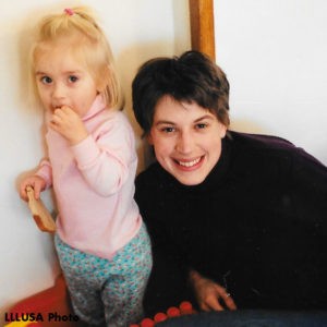 Amy and her daughter Accalia