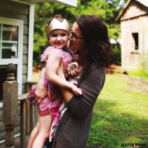 Jordan and her daughter Edie 