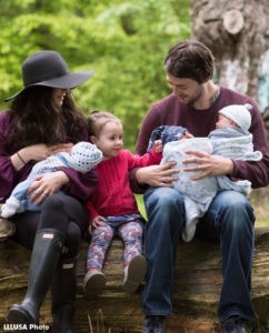 Annwyl and her family