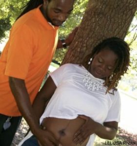Shanice and her husband